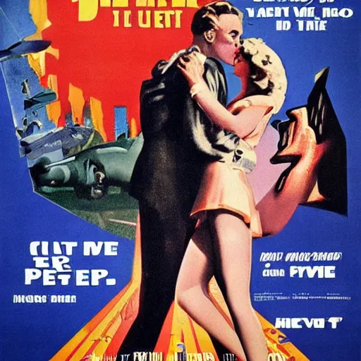 Prompt: vintage movie poster, surreal,