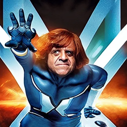 Prompt: X-man starring Danny DeVito,