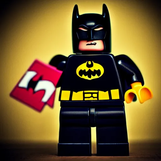 Prompt: batman lego