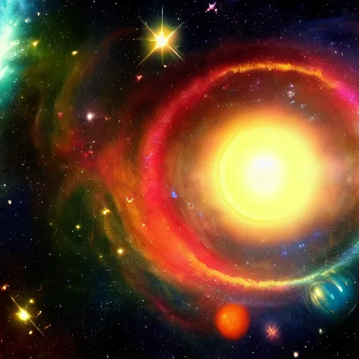 Prompt: wallpaper of beautiful cosmic picture