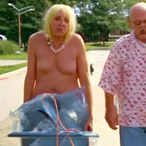 Prompt: film still from trash humpers ( 2 0 0 9 )