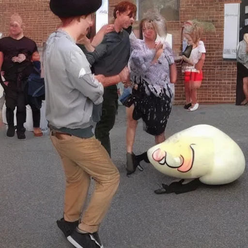 Image similar to the most random thing ever.