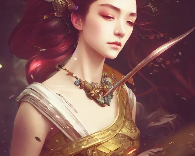 Prompt: photography of fujii yoshitoyo, deep focus, d & d, fantasy, intricate, elegant, highly detailed, digital painting, artstation, concept art, matte, sharp focus, illustration, hearthstone, art by artgerm and greg rutkowski and alphonse mucha