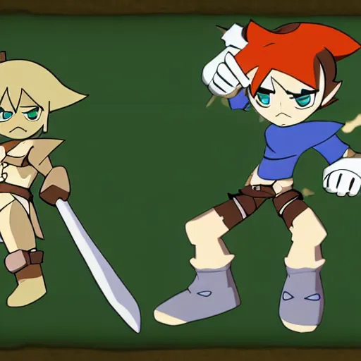 Image similar to yugo is the main protagonist of the wakfu : the animated series. he is a good - natured 1 2 - year - old - eliatrope