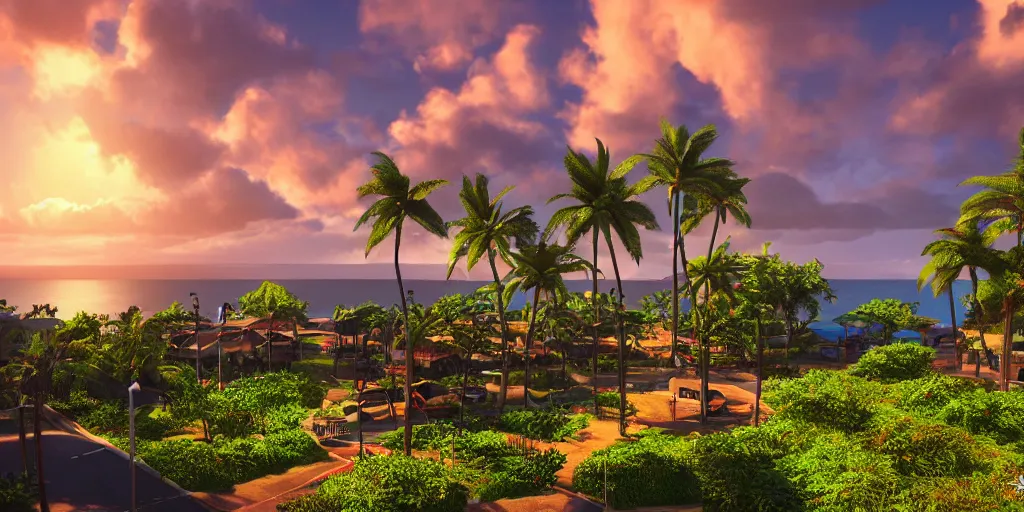 Prompt: Lahaina maui, unreal 5, hyperrealistic, realistic, photorealistic, dynamic lighting, highly detailed, cinematic landscape, studio landscape, studio lighting