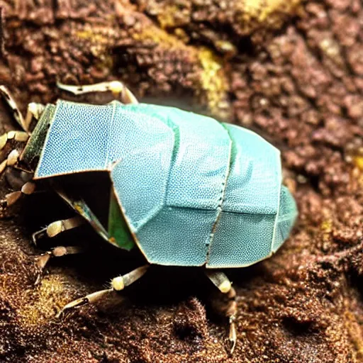 Prompt: a tardigrade stink bug