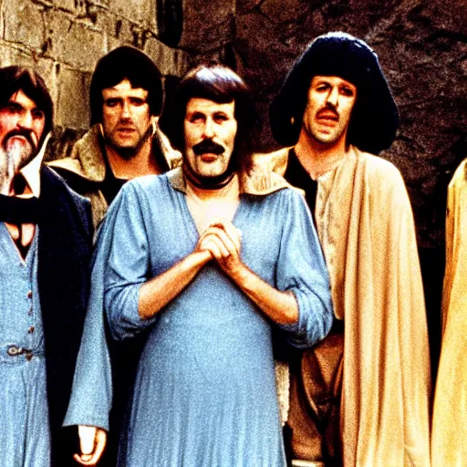 Prompt: monty python