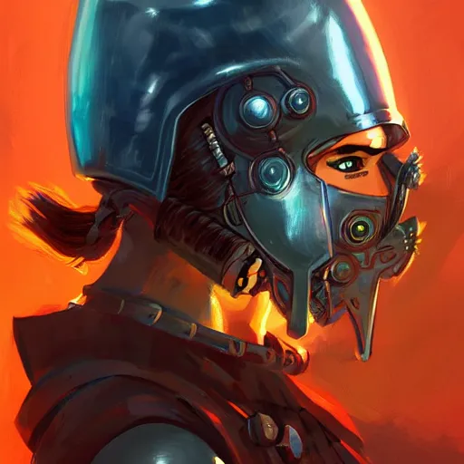 Image similar to cyberpunk viking helmet mask warrior goddess robot ninja fantasy, art gta 5 cover, official fanart behance hd artstation by jesper ejsing, by rhads, makoto shinkai and lois van baarle, ilya kuvshinov, ossdraws