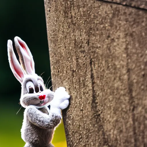 Image similar to A photo of a bugs bunny, sigma 85mm Lens F/1.4, award winning photography