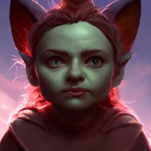 Prompt: portrait, a Evil little gnome fairy, Single face, dramatic lighting, cinematic, establishing shot, extremly high detail, photo realistic, cinematic lighting, post processed, concept art, artstation, matte painting, style by eddie mendoza, raphael lacoste, alex ross