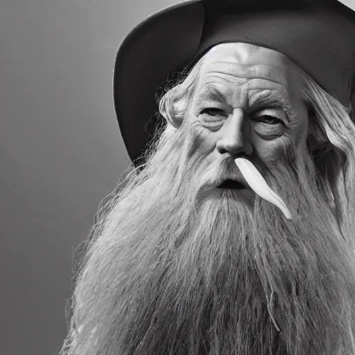 Prompt: Gandalf with a spaghetti beard