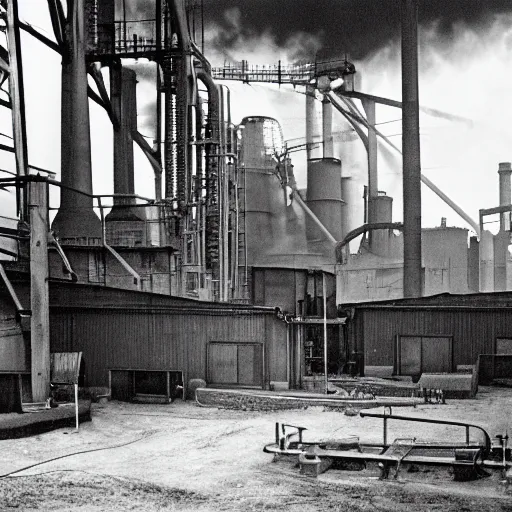 Image similar to sloss furnaces, 1 9 5 0 s,