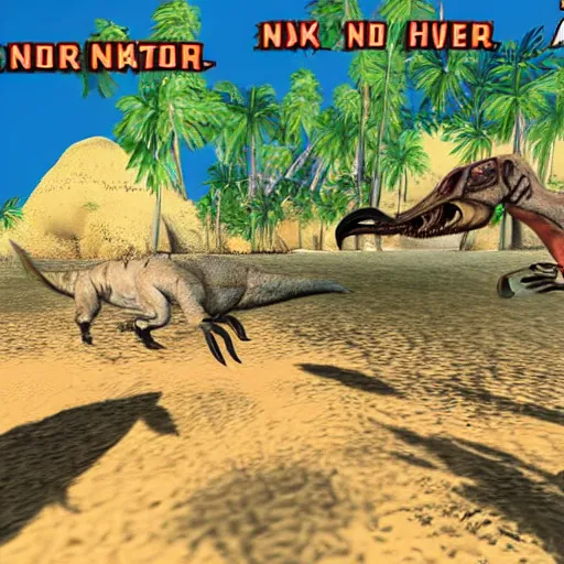 Image similar to Turok:Dinosaur Hunter (n64) beach level