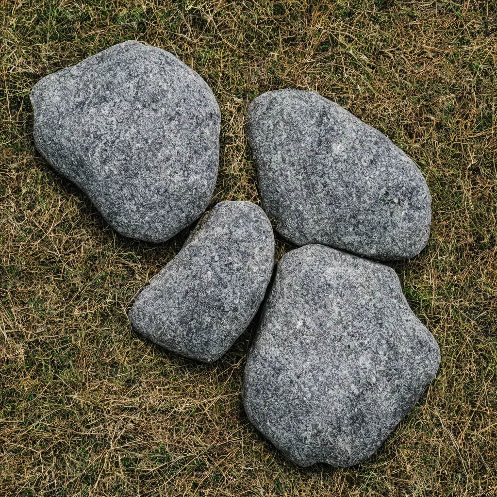 Image similar to A field photo of an extremely beautiful rock