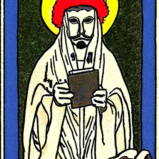 Image similar to anonymous tarot card