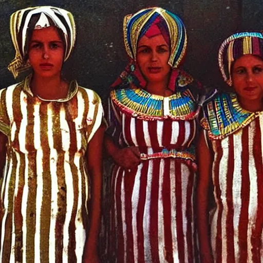 Image similar to egypt women, coloured photo