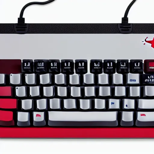 Image similar to hyperx keyboard made from jelly sugar free