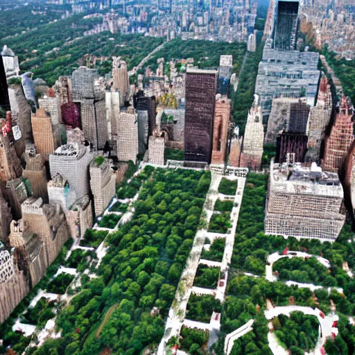 Image similar to Central Park New York, google maps