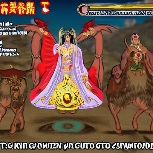 Prompt: kim kardashian as paimon in genshin impact, video game, genshin impact