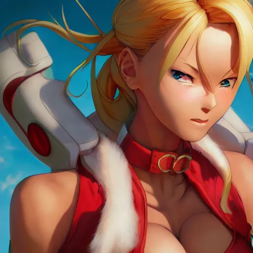 Prompt: An anime portrait of Cammy White from street fighter, by Stanley Artgerm Lau, WLOP, Rossdraws, James Jean, Andrei Riabovitchev, Marc Simonetti, and Sakimichan, tranding on artstation, SFW version