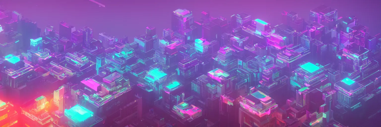 Image similar to volumetric photo of all the people of Llanet earth, unreal engine, retrowave color palette, 3d render, lowpoly, colorful, digital art