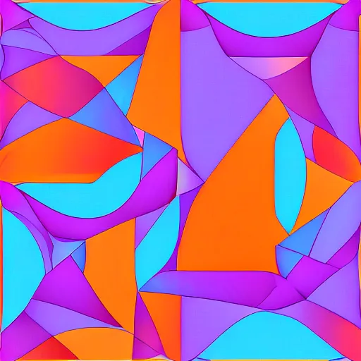 Image similar to geometrical pattern with gradient, lines and circles, intricate and beautiful , purple and orange tones, design