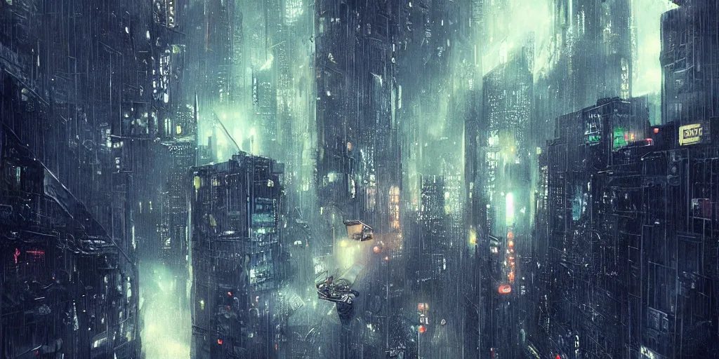 Image similar to blade runner city, by mobius,filmed,flying cars,raining at night,trending on ArtStation ,digital art, sharp focus,high quality