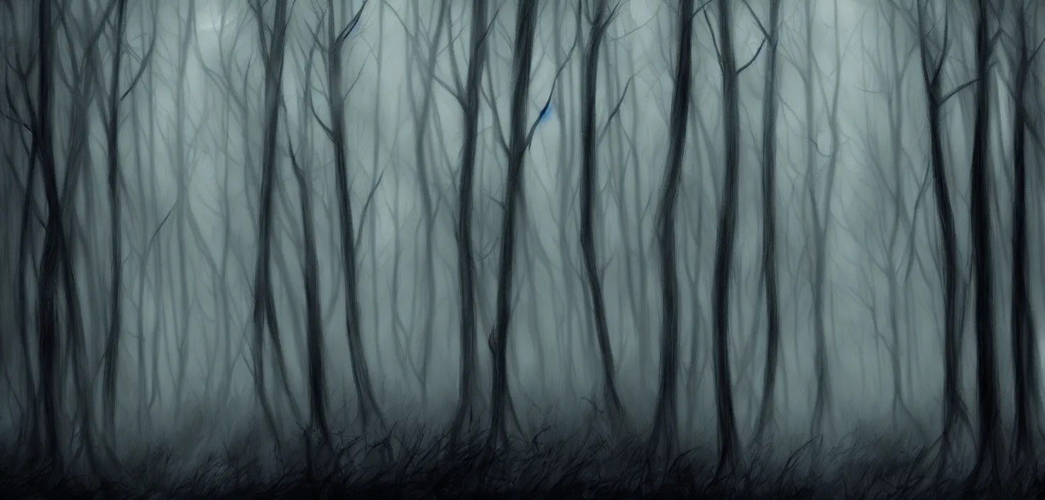 Image similar to dark forest by bowater charlie