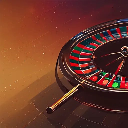 Prompt: detailed roulette by alena aenami