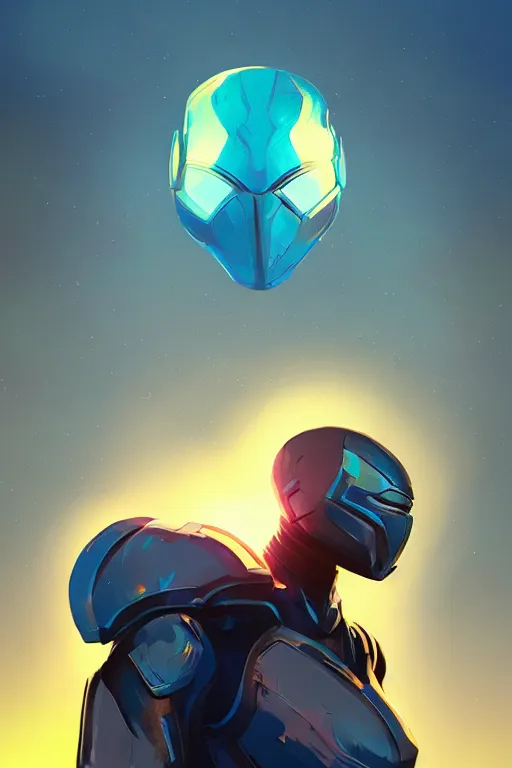 Prompt: armor suit helmet of wakanda king queen global illumination ray tracing hdr fanart arstation concept art, matte, by anton fadeev