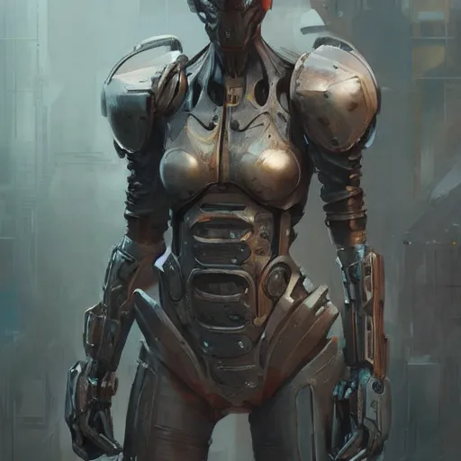 Image similar to mutant, biopunk armor, dieselpunk armor, painted by stanley lau, painted by greg rutkowski, painted by stanley, artgerm, masterpiece, digital art, trending on arts