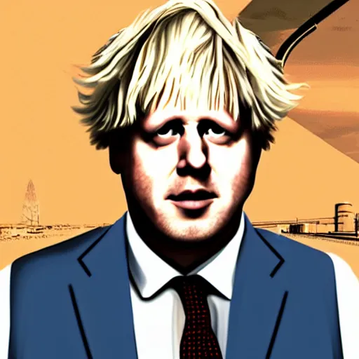 Prompt: a picture of boris johnson in the style of gta san andreas