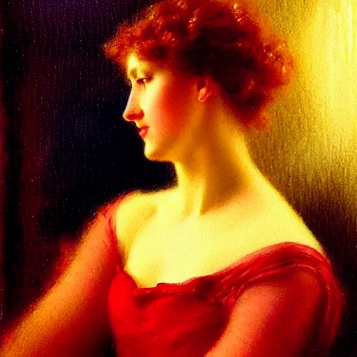 Prompt: a portrait a very ordinary person, by Delphin Enjolras, scene, watercolor, romanticism, light, anatomically correct, beautiful perfect face, sharp focus, Highly Detailed