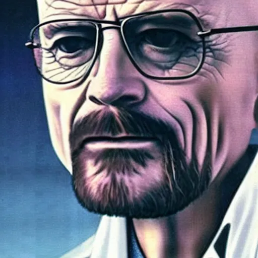 Image similar to Walter White as a hippie