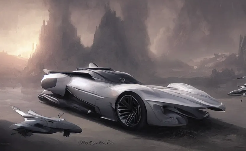 Image similar to concept car by airbus, digital art, ultra realistic, ultra detailed, art by greg rutkowski