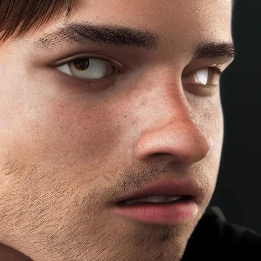 Image similar to a portrait of daniel superty, 8 k resolution, hyperdetailed, photo realistic, extremely life like and high quality