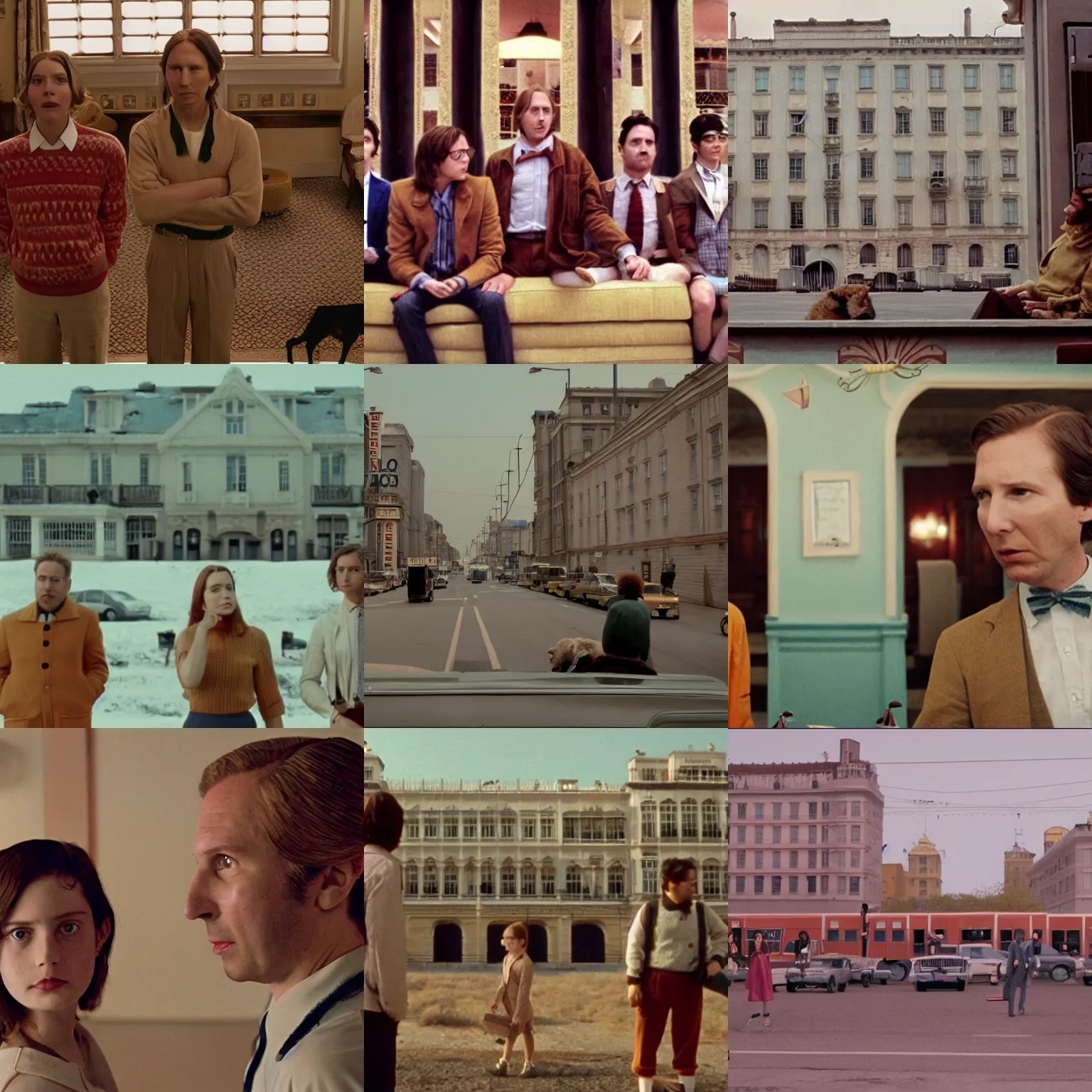 Prompt: movie still of a movie by wes anderson