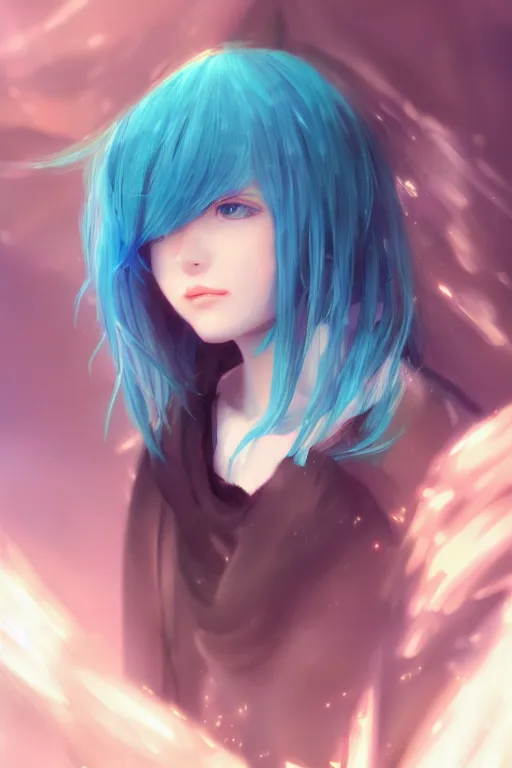 Prompt: beautiful, miku, digital painting, portrait , cinematic lighting, highly detailed, concept art, Atmosphere, illustration, smooth, sharp focus, editor's pickup, trending on artstation, trending on deviantart