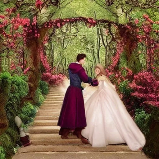 Image similar to a fairytale come to life