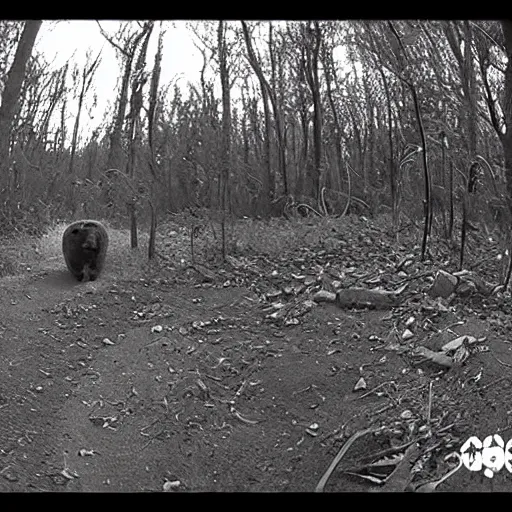 Image similar to mario trailcam footage