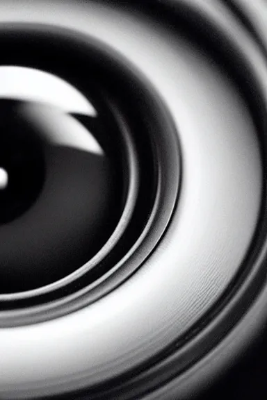 Image similar to “ very detailed art of a camera lens as a human eye, award - winning details ”