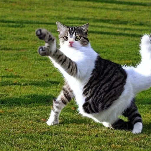 Image similar to cat dancing