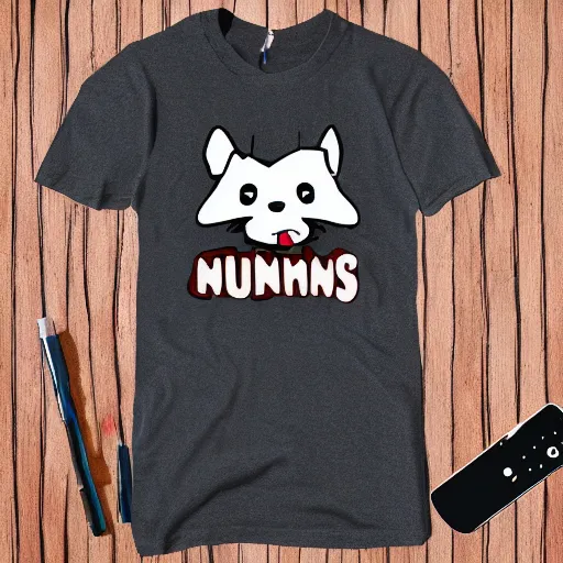 Image similar to bootleg tshirt of a cartoon dog smoking a blunt