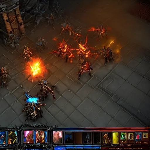 Image similar to diablo 3 by blizzard entertainment