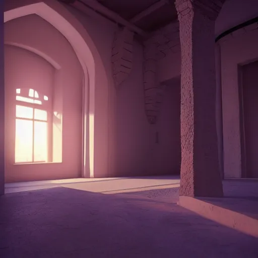 Prompt: timbuktu, octane render, unreal engine