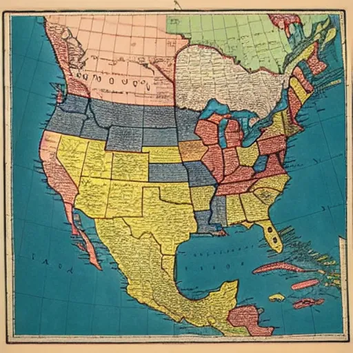 Image similar to the map of america in 1 8 3 6 make the lines right