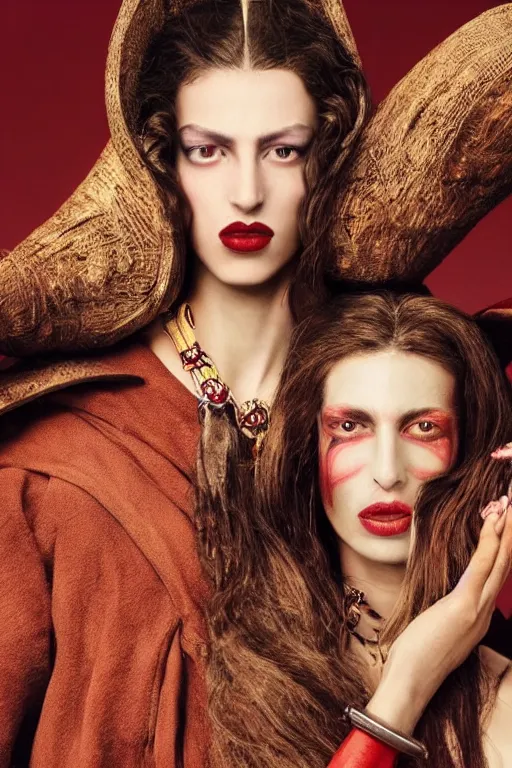Image similar to dolce & gabbana campaign featuring jar jar binks as a female cowgirl, long eyeslashes, huge juicy lips, big seductive eyes, unprocessed colors, # nofilter, shot by annie leibovitz, realistic vfx simulation