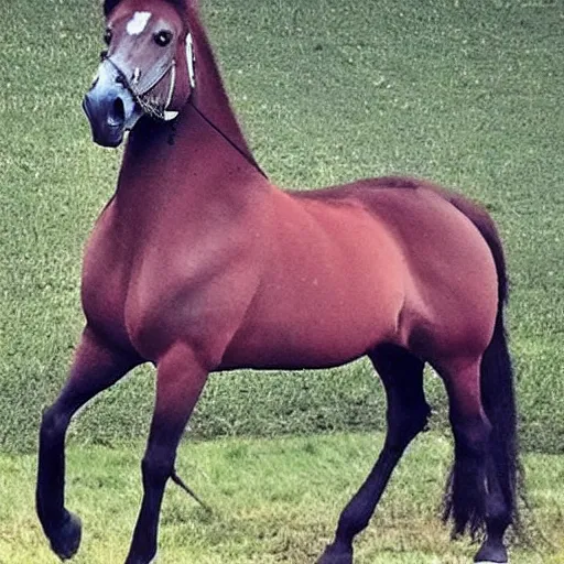 Image similar to kanye west as a horse