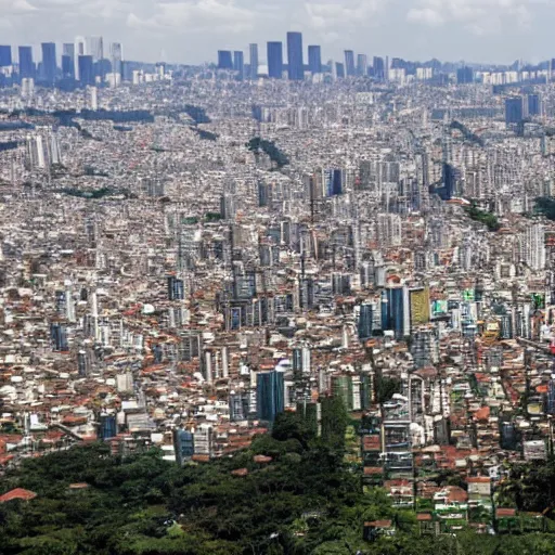 Image similar to São Paulo city in ruins