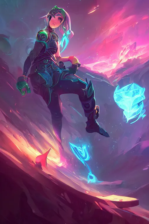 Prompt: cassiopeia league of legends wild rift hero champions arcane fantasy digital painting bioluminance alena aenami artworks in 4 k design by lois van baarle by sung choi by john kirby artgerm and greg rutkowski and magali villeneuve tank support marksman mage fighter assassin,